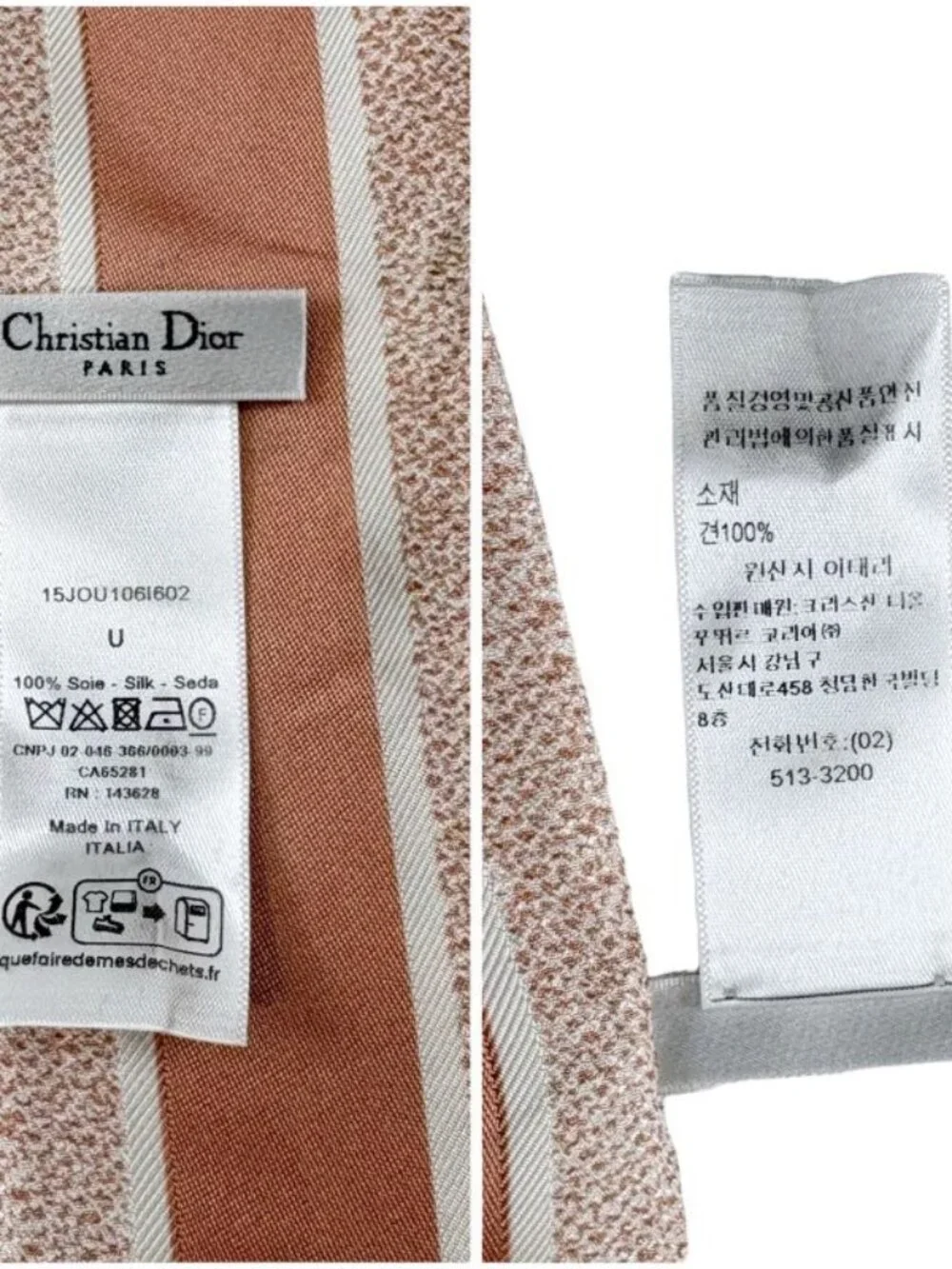 Dior Mizza Toile de Jouy Sauvage Scarf